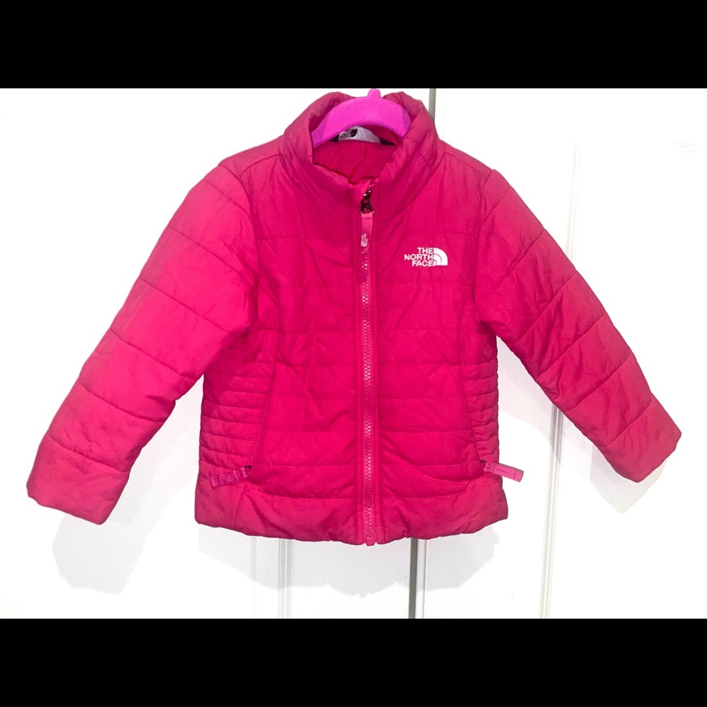 Toddler girl North Face jacket size 3t